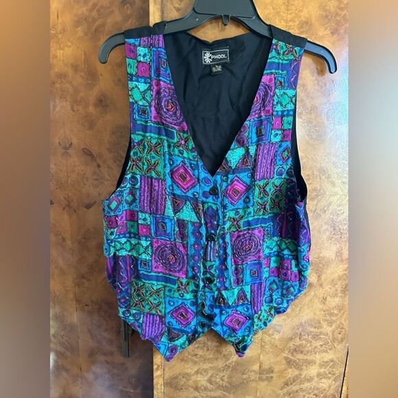 Unisex Beaded retro vest - Picture 1 of 6